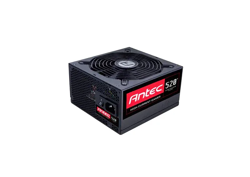0-761345-10750-1 - Antec High Current Gamer HCG-520 520-Watts 110-220V 88% Efficiency AC ATX12V & EPS12V Internal Power Supply