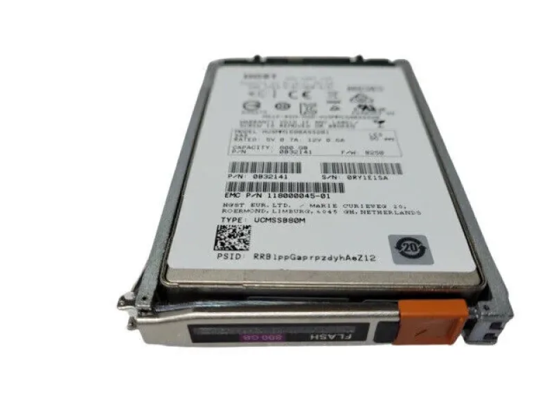 EMC 005051101 800GB SAS 12Gb/s 2.5-inch Solid State Drive. In Stock