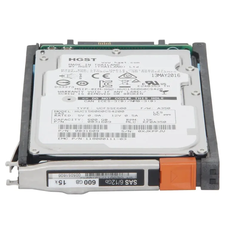 EMC 005051341 800GB SAS 6Gb/s 3.5-inch Solid State Drive. In Stock
