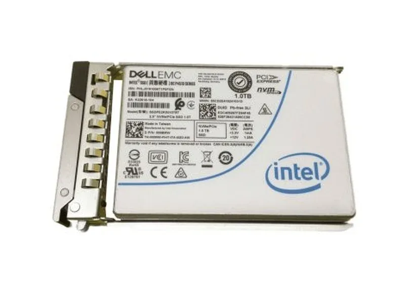 Dell 008MW Dell 0008MW / 008MW 1TB Triple-Level Cell PCI Express NVMe 3.0 x4 2.5-Inch Solid State Drive