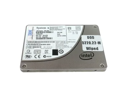 00AJ006 - IBM S3500 240GB SATA 6GB/s MLC 2.5-inch Hot Swapable Enterprise Value SSD for IBM System x
