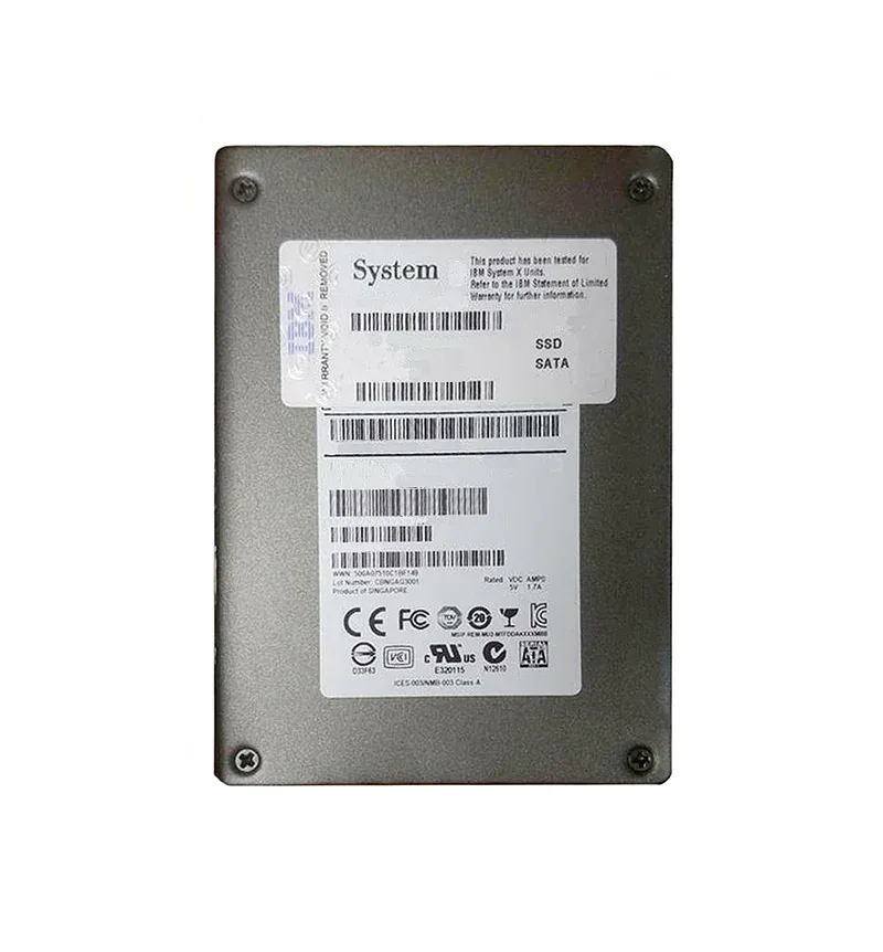 00AJ395 - IBM 120GB SATA 6Gbps Hot Swap 2.5-inch MLC Enterprise Solid State Drive