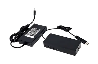 00CPR3 - Dell WD15 Docking Station K17 K17A Thunderbolt USB-C 4K with 130-Watts Adapter