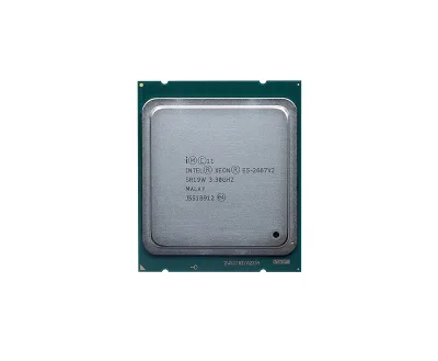 00DMG8 - Dell 3.30GHz 8.00GT/s QPI 25MB L3 Cache Socket FCLGA2011 Intel Xeon E5-2667 v2 8 Core Processor