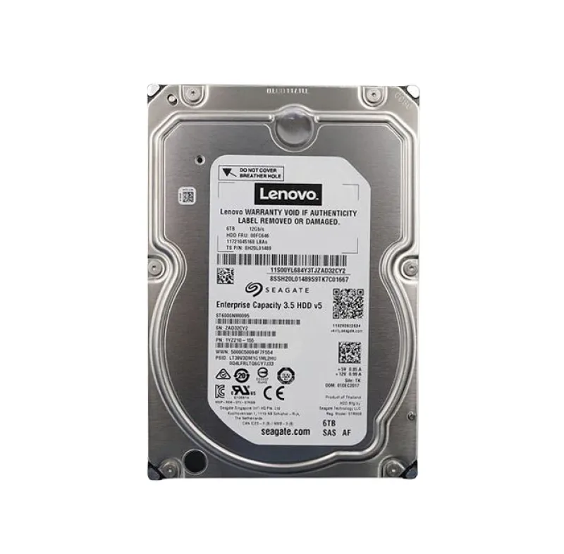 00FC646 - Lenovo 6TB 7200RPM SAS 12Gb/s 3.5-inch Hard Drive