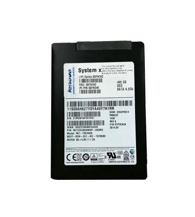 00FN343 - IBM 480GB SATA 6Gb/s 2.5-inch Hot-Swappable Removable Solid State Drive