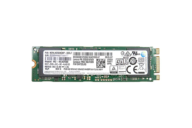 00JT009 - Lenovo PM871 256GB M.2 SATA 2.5-inch Solid State Drive