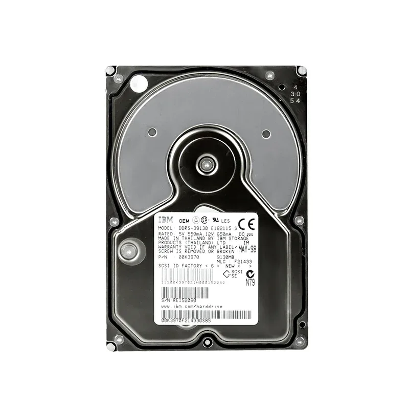 00K3970 - IBM 9GB 7200RPM Ultra2 SCSI 3.5-inch Hard Drive