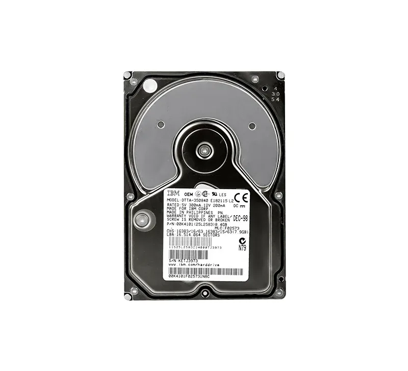 00K4101 - IBM 8GB 5400RPM ATA-33 3.5-inch Hard Drive