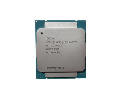 00MW027 - IBM Intel Xeon 12 Core E5-2685V3 2.6GHz 30MB Smart Cache 9.6GT/s QPI Socket FCLGA2011-3 22NM 120W Processor