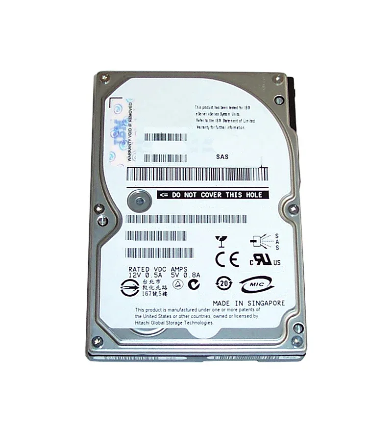 00NC603 - IBM 600GB 15000RPM SAS 12Gb/s Hot-Swappable 512E Gen3 2.5-inch Hard Drive