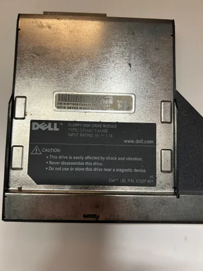 00U151 - Dell 1.44MB 3.5-inch Floppy Drive for OptiPlex GX280