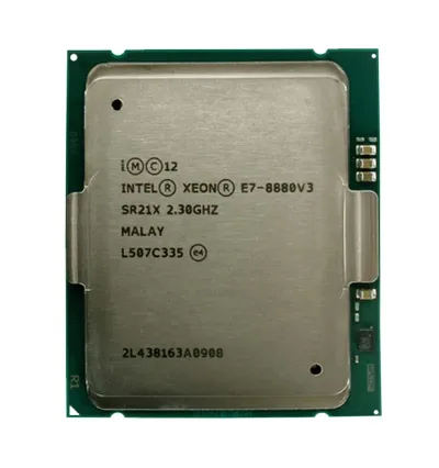 00WG377 - Lenovo 2.30GHz 9.6GT/s QPI 45MB L3 Cache Socket FCLGA2011 Intel Xeon E7-8880 v3 18-Core Processor