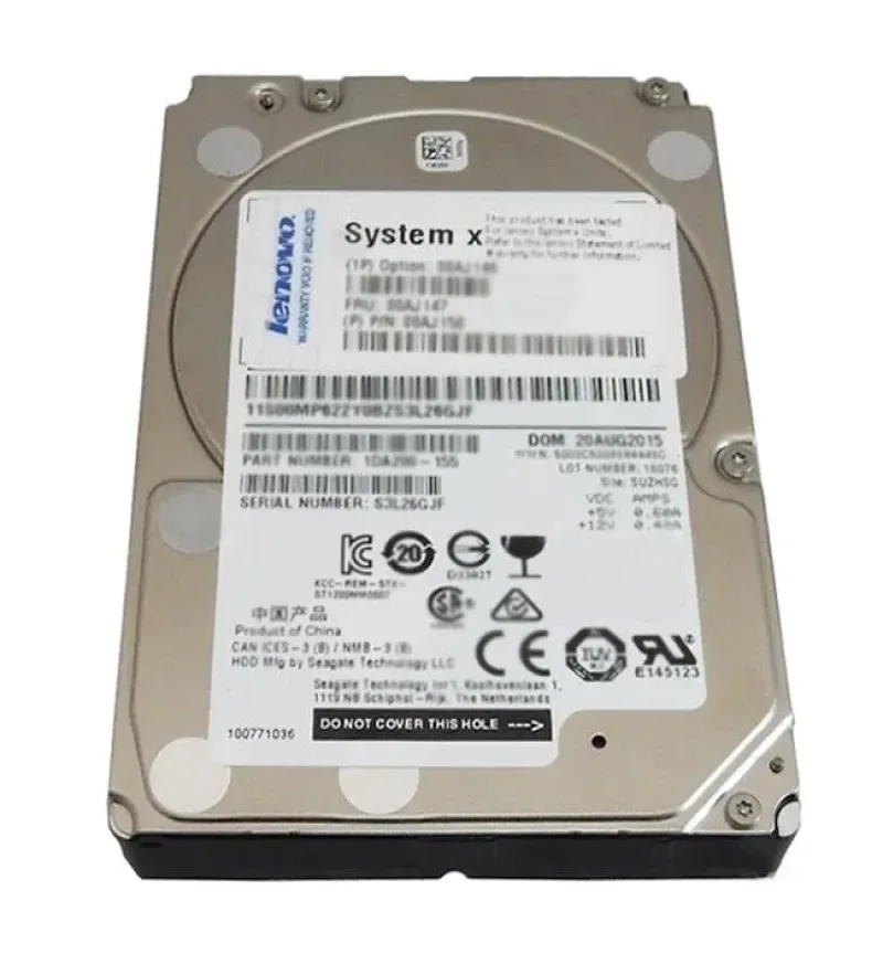 00XH254 - Lenovo 2TB 7200RPM SATA 6Gb/s 2.5-inch Hard Drive