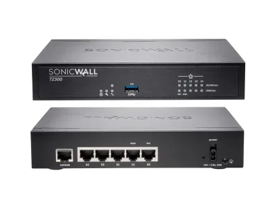 01-SSC-0575 - SonicWall TZ300 Security Appliance with 2-Year Secure Upgrade Security Suite