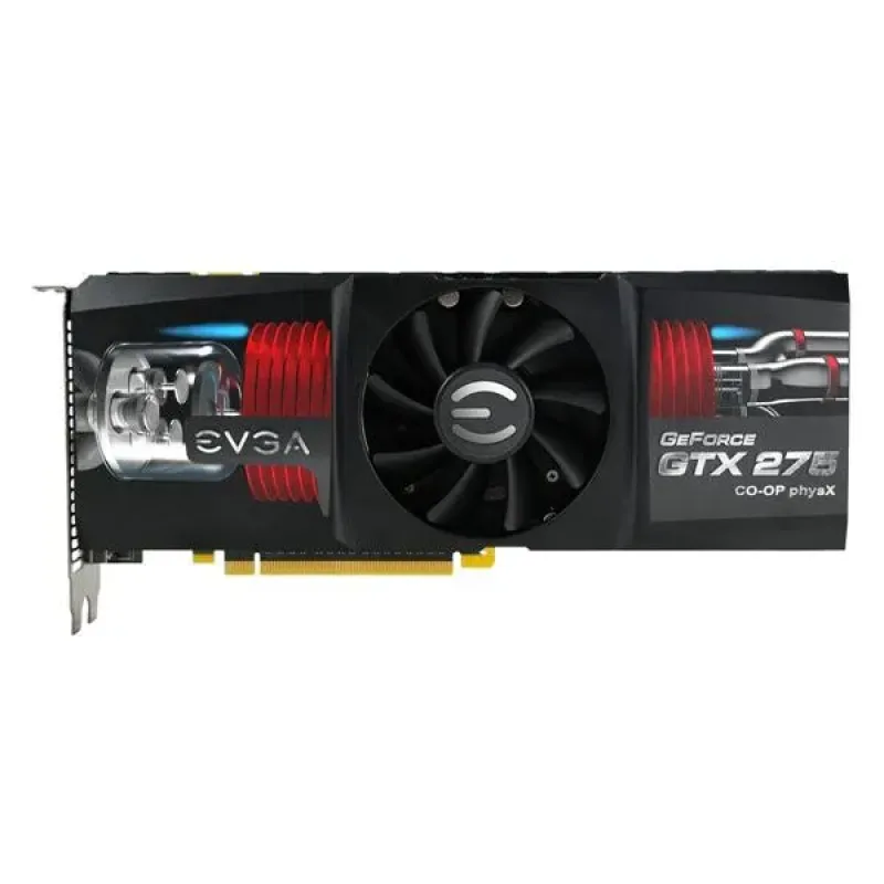 012-P3-1178-ER - EVGA GeForce GTX 275 CO-OP PhysX Edition 1.2GB DDR3 448+192-Bit Dual DVI PCI Express 2.0 x16 Video Graphics Card
