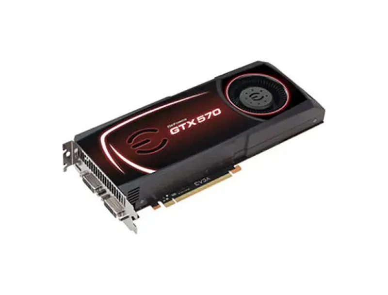012-P3-1572-KR - EVGA GeForce GTX 570 1.2GB GDDR5 320-Bit PCI-Express 2.0 x16 Dual-Link DVI Graphics Card