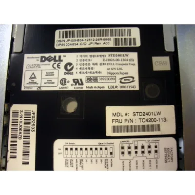 0125T - Dell 2/4GB 4mm DDS-1 SCSI Internal Dat Drive (Black)