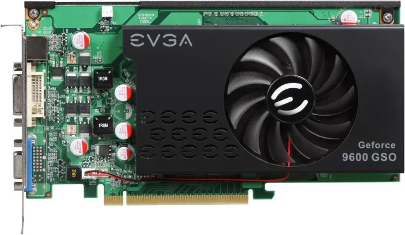 015-P3-N969-LA - EVGA GeForce 9600 GSO 1.5GB 192-Bit DDR2 PCI Express 2.0 x16 HDCP Ready Video Graphics Card