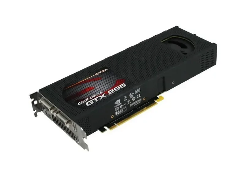 017-P3-1292-A1 - EVGA GeForce GTX 295 1.8GB GDDR3 896-Bit PCI-Express 2.0 x16 Dual DVI Graphics Card