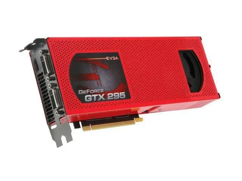 017-P3-1294-K1 - EVGA GeForce GTX 295 Red Edition 1.7GB 896-Bit GDDR3 PCI Express 2.0 x16 Dual DVI/ HDMI Video Graphics Card