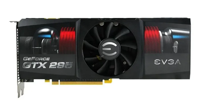 017-P3-1295-TX - EVGA GeForce CO-OP Edition GTX 295 1.7GB 896-Bit (2x 448-Bit) DDR3 PCI Express 2.0 x16 HDCP Ready/ SLI Supported Video Graphics Card