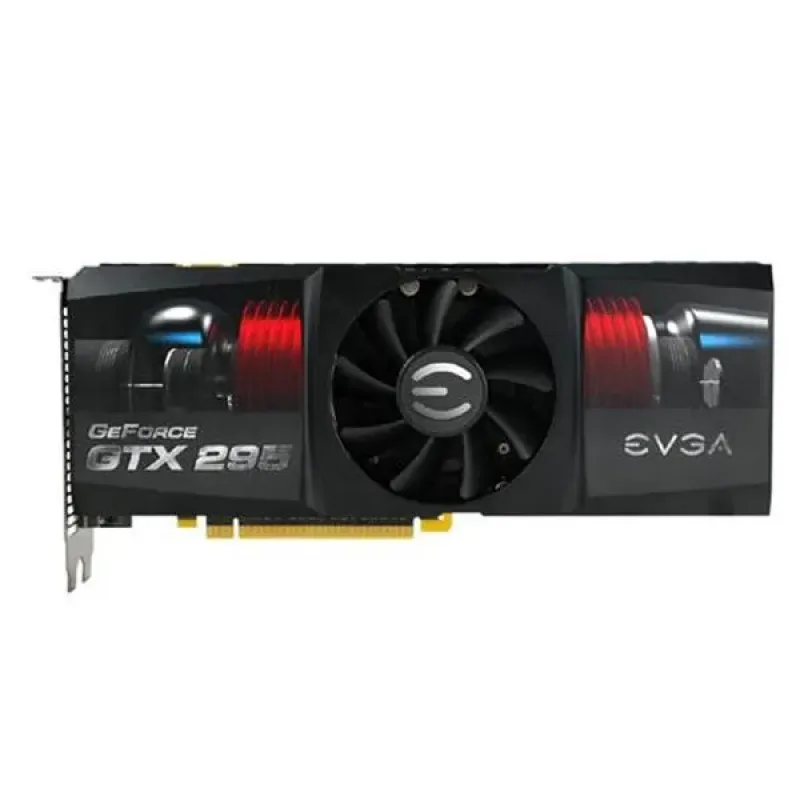 017-P3-1298-B1 - EVGA GeForce GTX 295 1.8GB DDR3 896-Bit PCI-Express 2.0 x16 Dual DVI Graphics Card