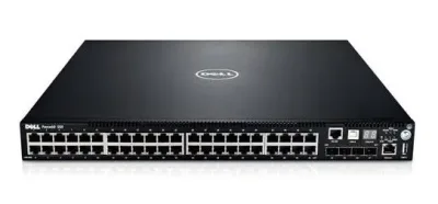 0187R3 - Dell Force10 S55 Series S55T-AC-R 44 x Ports 1000Base-T + 4 x Ports SFP + 2 x Expansion Slots Managed Gigabit Ethernet Network Switch