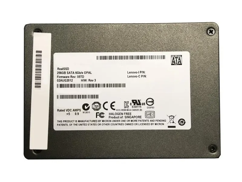 01AW519 - Lenovo 256GB Multi-Level Cell (MLC) SATA 6Gb/s 2.5-inch Solid State Drive