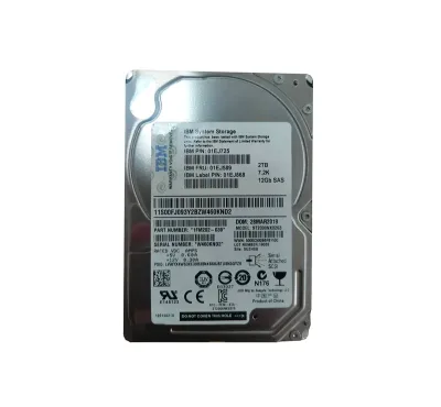 01EJ589 - IBM 2TB 7200RPM SAS-1200 2.5-inch Hard Drive