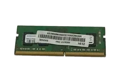 01FR300 - Lenovo 4GB DDR4-2400MHz PC4-19200 non-ECC Unbuffered CL17 260-Pin SoDimm 1.2V Single Rank Memory Module