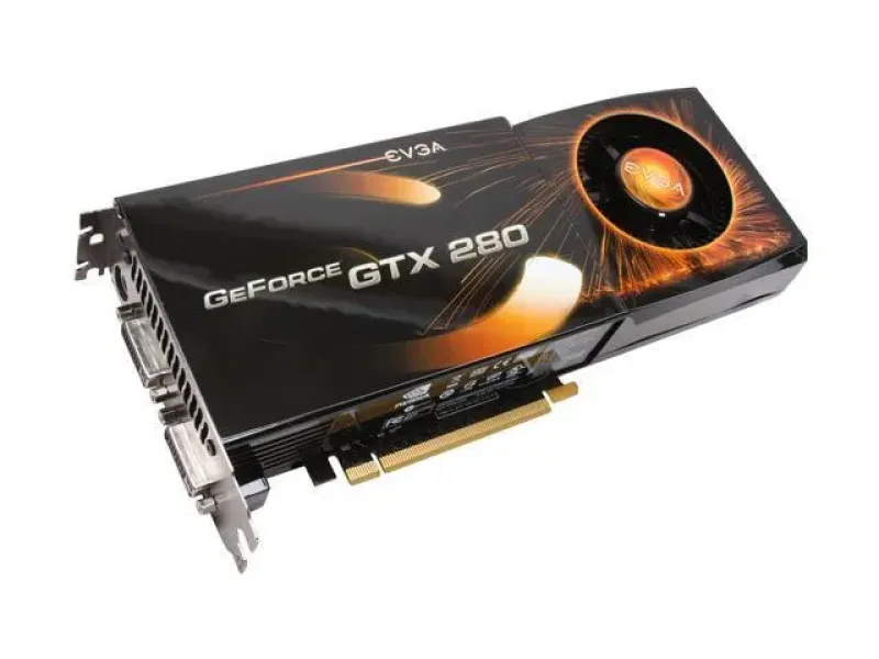 01G-P3-1284-K1 - EVGA GeForce GTX 280 SSC Edition 1GB GDDR3 512-Bit HDCP Ready SLI Supported PCI Express 2.0 x16 Video Graphics Card