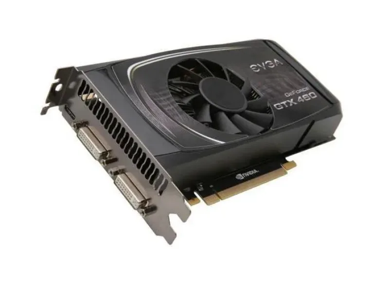 01G-P3-1372-ER - EVGA GeForce GTX 460 SuperClocked 1GB 256-Bit GDDR5 PCI Express 2.0 x16 Dual DVI mini HDMI Video Graphics Card