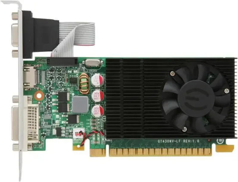 01G-P3-1430-TR - EVGA GeForce GT 430 1GB PCI Express DVI-I/ HDMI/ VGA Video Graphics Card