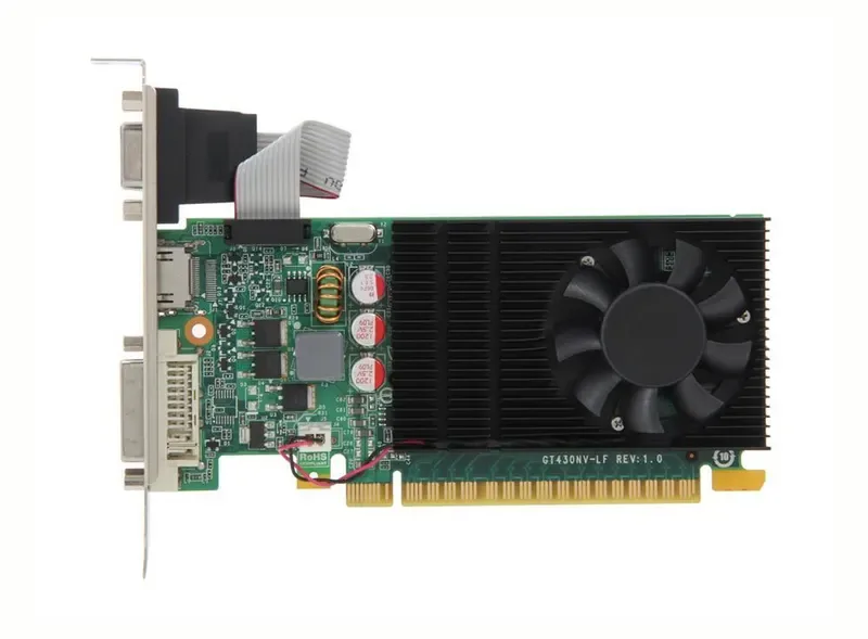 01G-P3-1435-LX - EVGA GeForce GT 430 SuperClocked 1GB DDR3 PCI Express 2.0 HDMI/ VGA/ DVI Video Graphics Card