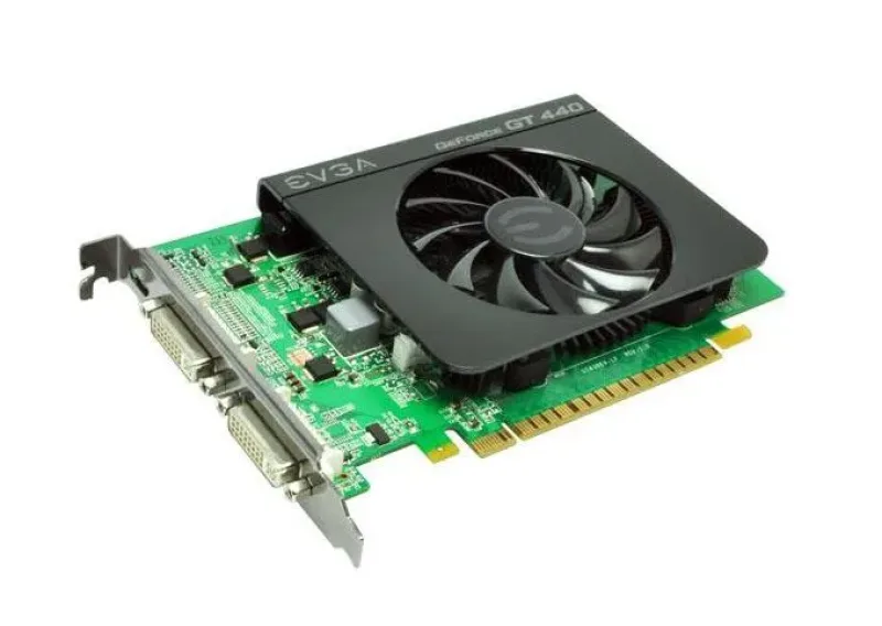 01G-P3-1441-B1 - EVGA GeForce GT 440 1GB 128-Bit DDR3 Dual DVI mini-HDMI PCI Express 2.0 x16 Video Graphics Card