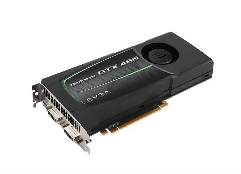 01G-P3-1467-KR - EVGA GeForce GTX465 SuperClocked 1GB 256-Bit GDDR5 PCI Express 2.0 x16 Dual DVI/ mini-HDMI Video Graphics Card