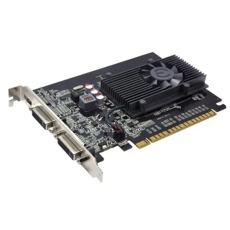 01G-P3-1526-K4 - EVGA GeForce GT 520 1GB 64-Bit DDR3 PCI Express 2.0 x16 Dual DVI/ mini-HDMI Support Video Graphics Card