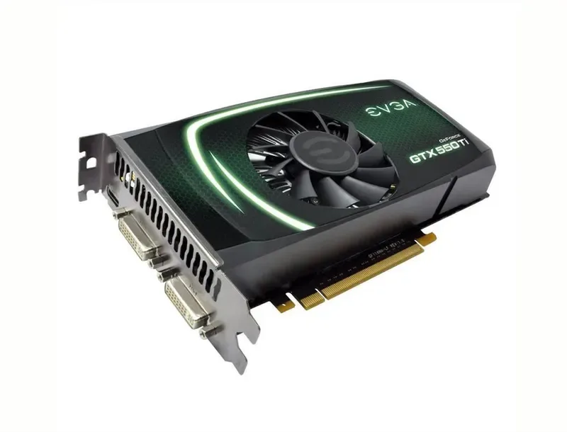 01G-P3-1557-B6 - EVGA GeForce GTX 550 TI SuperClocked 1GB GDDR5 PCI Express 2.0 Dual DVI/ Mini HDMI SLI Ready Video Graphics Card