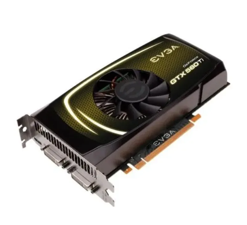 01G-P3-1560-B1 - EVGA GeForce GTX 560 TI 1GB 256-Bit GDDR5 PCI Express 2.0 x16 HDCP Ready SLI Support Video Graphics Card