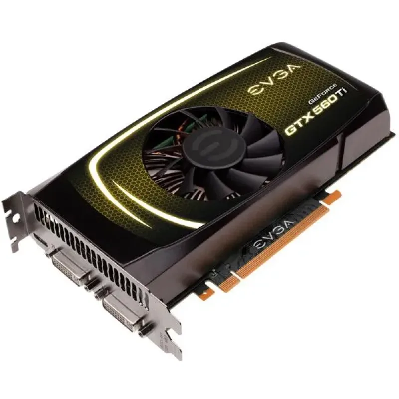 01G-P3-1560-R1 - EVGA GeForce GTX 560 TI 1GB GDDR5 256-Bit HDCP Ready SLI Support PCI Express 2.0 x16 Video Graphics Card