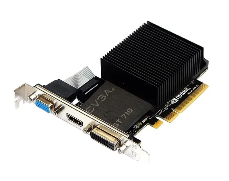 01G-P3-2710-KR - EVGA GeForce GT 710 1GB GDDR3 64-Bit PCI-Express 2.0 Video Graphics Card
