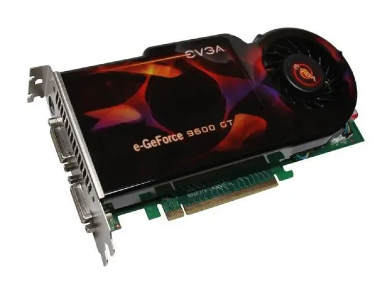 01G-P3-N870-L1 - EVGA e-GeForce 9600 GT 1GB 256-Bit GDDR3 PCI Express 2.0 x16 HDCP Ready SLI Support Video Graphics Card