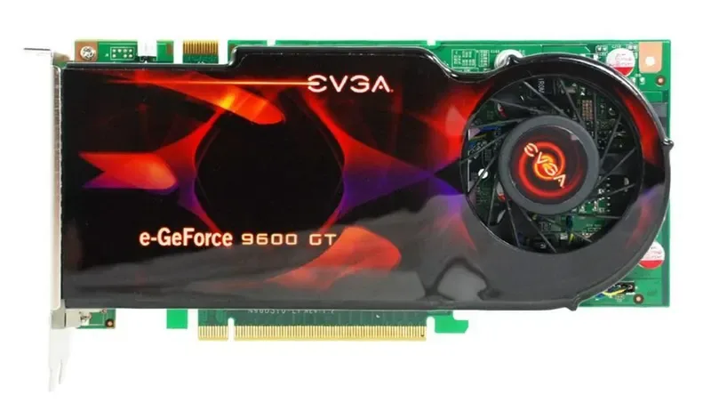01G-P3-N870-TX - EVGA e-GeForce 9600 GT 1GB GDDR3 256-Bit HDCP Ready SLI Support PCI Express 2.0 x16 Video Graphics Card