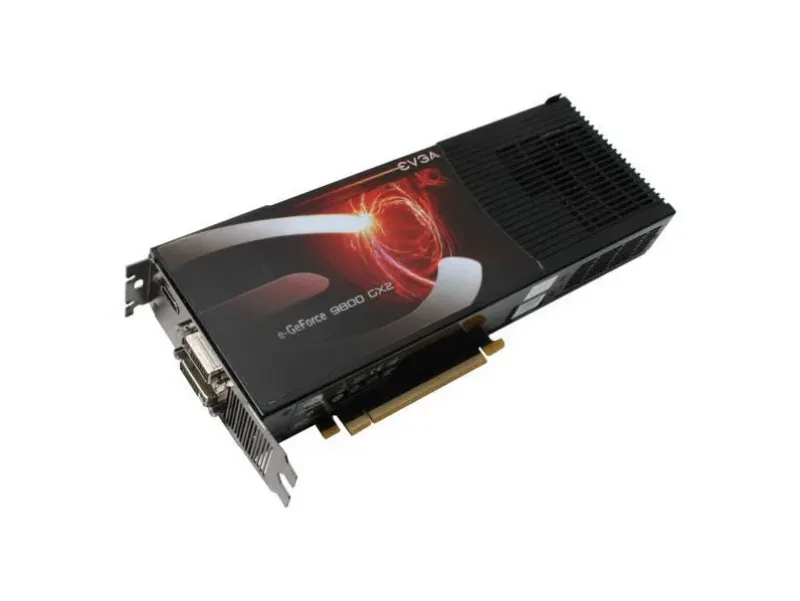 01G-P3-N891-KR - EVGA e-GeForce 9800 GX2 1GB GDDR3 512-Bit PCI-Express 2.0 x16 Dual DVI Graphics Card
