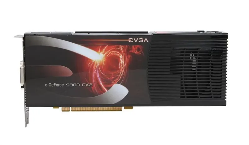 01G-P3-N892-TX - EVGA GeForce 9800 GX2 SC 1GB GDDR3 512-Bit HDCP Ready SLI Supported PCI Express 2.0 x16 Video Graphics Card