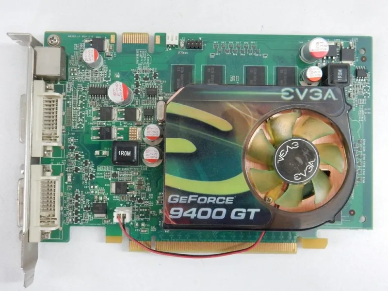 01G-P3-N945-B1 - EVGA GeForce 9400 GT 1GB 128-Bit GDDR2 PCI Express 2.0 x16 HDCP Ready SLI Support Video Graphics Card