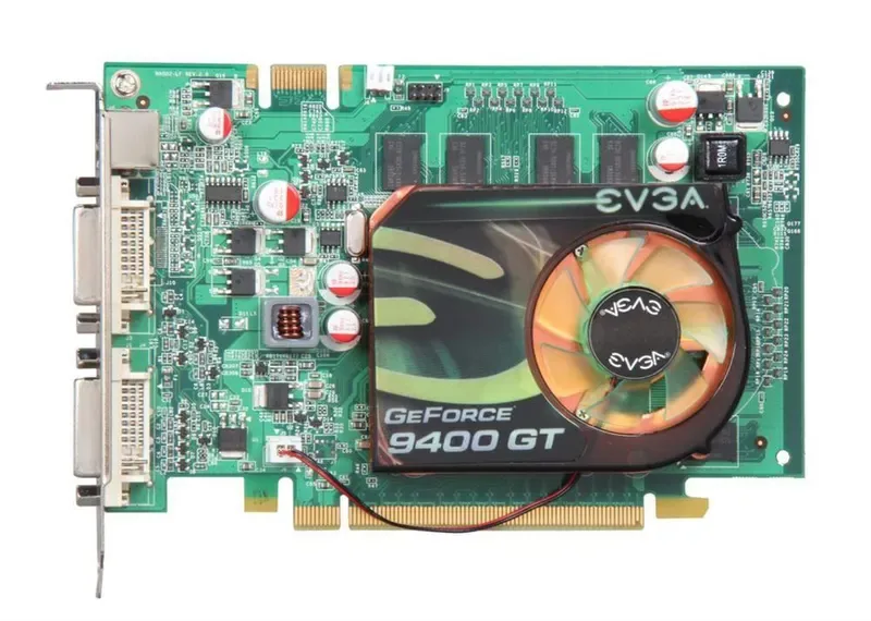 01G-P3-N945-K1 - EVGA GeForce 9400 GT 1GB GDDR2 128-Bit HDCP Ready SLI Support PCI Express 2.0 x16 Video Graphics Card