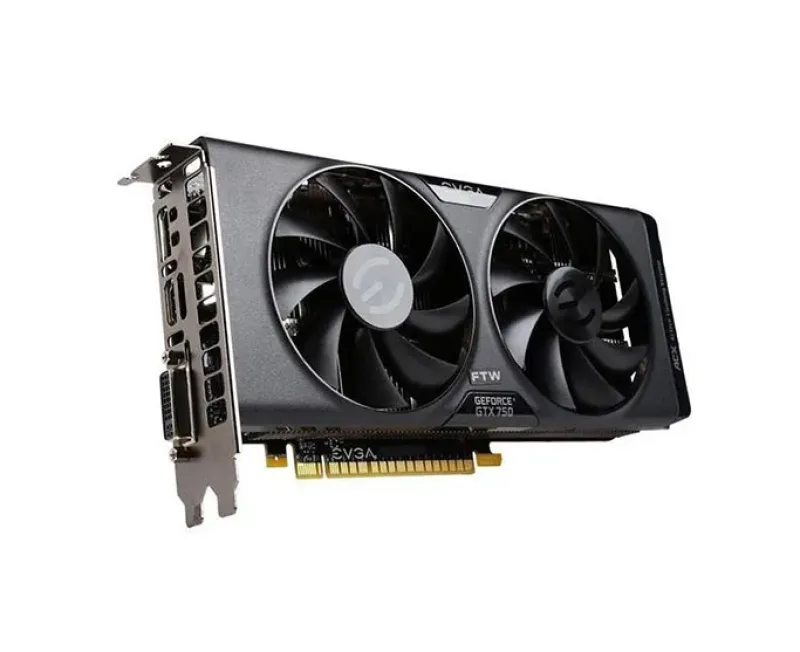 01G-P4-2757-KR - EVGA Nvidia GeForce GTX 750 FTW 1GB GDDR5 PCI Express DVI/ HDMI/ DisplayPort Video Graphics Card