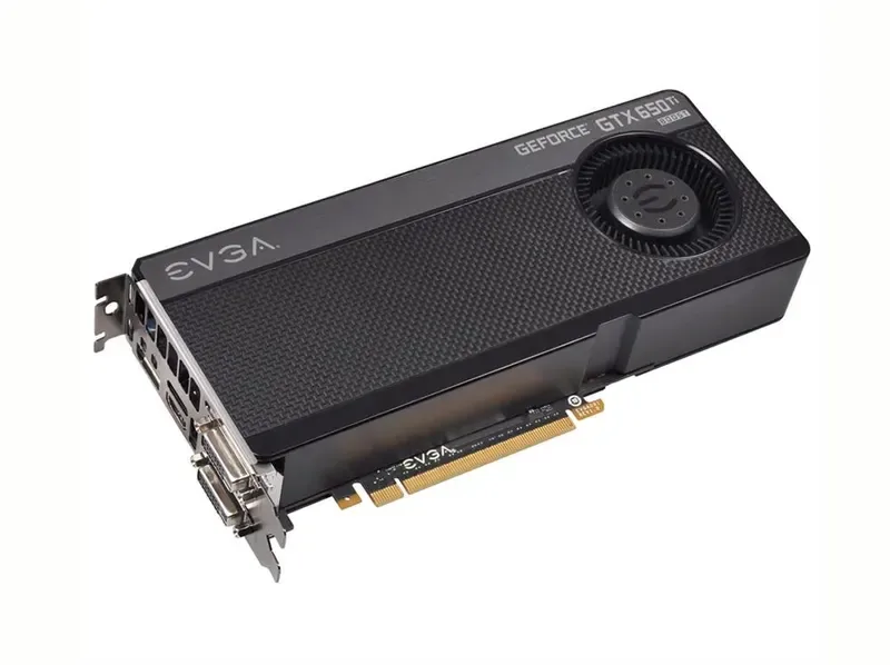 01G-P4-3655-AR - EVGA GeForce GTX 650 Ti Boost 1GB 192-Bit GDDR5 PCI Express 3.0 x16 Dual DVI/ Mini-HDMI/ DisplayPort Video Graphics Card